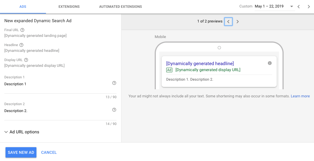 How to create dynamic search ads - 21