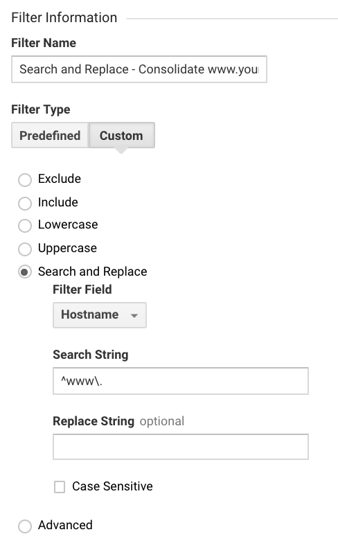 Consolidate your Hostnames (domains)