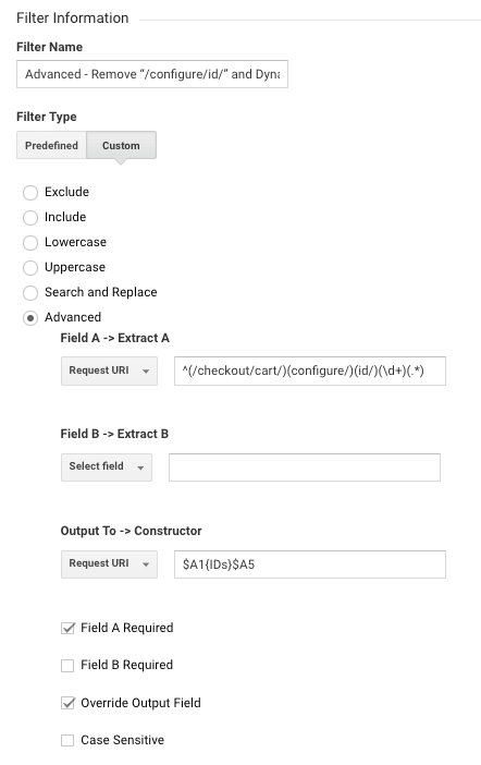 Remove Subdirectories and Dynamic IDs from Page Paths