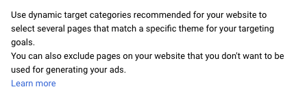 Dynamic Search Ads - Categories- 12