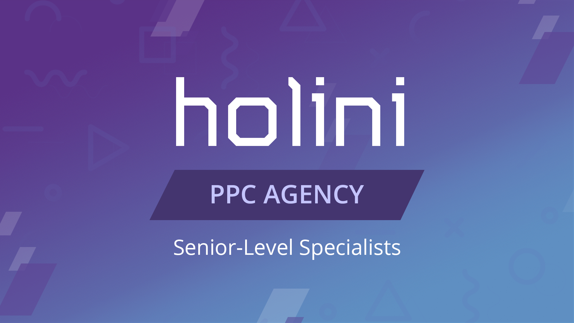 Holini - Google Ads & Analytics Agency | Only Senior Specialists